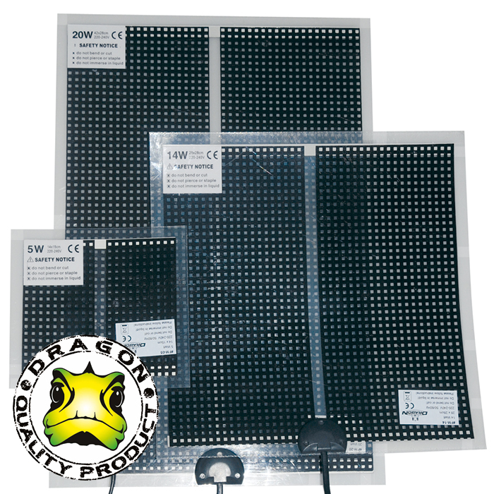 [FM-05] Нагревателно килимче Dragon Flat-Mat 5 W (14 x 15 cm)