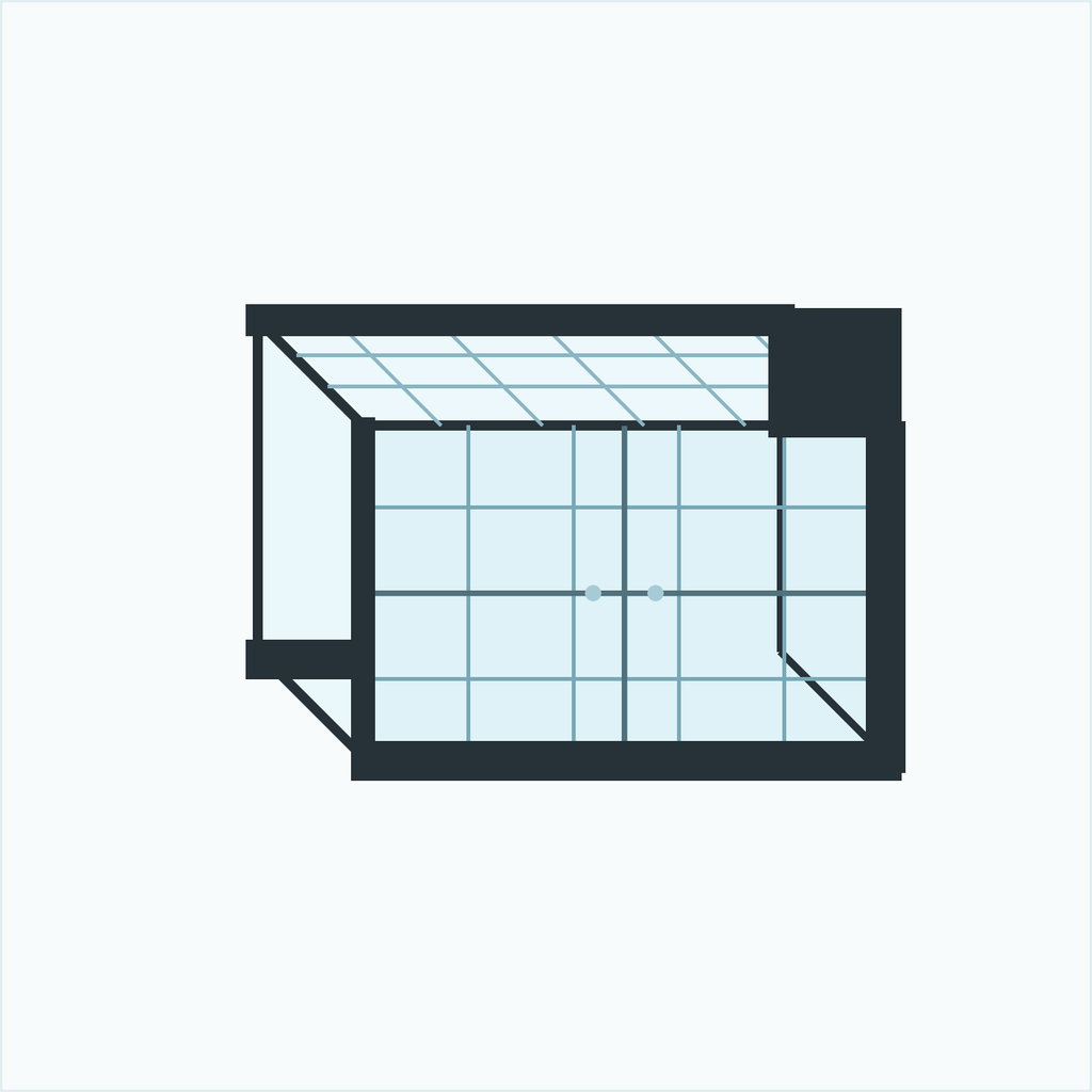 Herpeton Terrarium 80 x 40 x 40 cm
